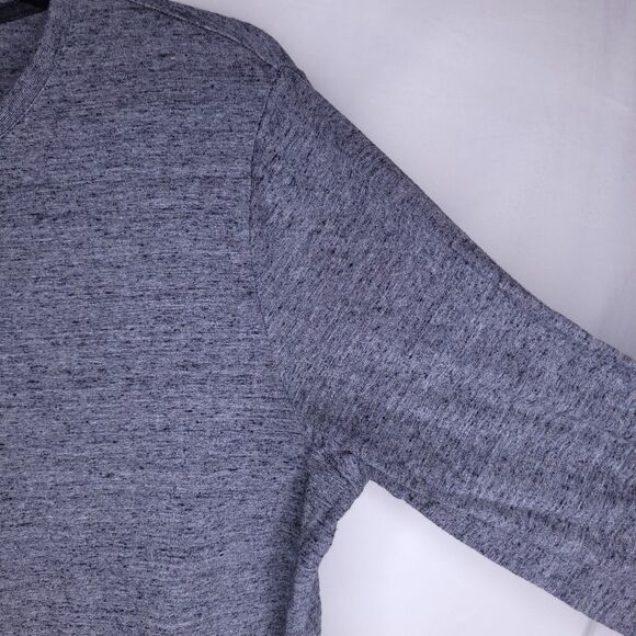 Free Fly Henley Shirt Mens Medium Gray Fishing Bamboo - Picture 4 of 11